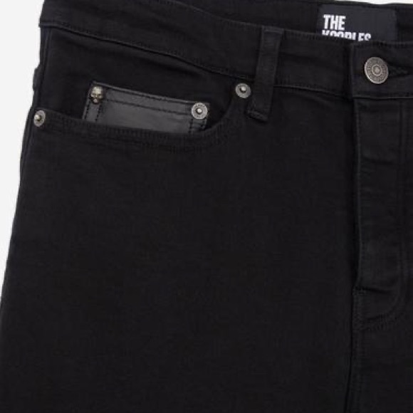The kooples black slim-fit trousers - Picture 2 of 9